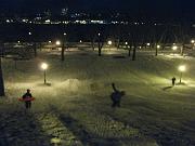  Sleding (and snowboarding) at Riverside Park
