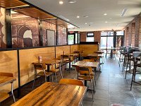  Inside of the restaurant is roomier than before